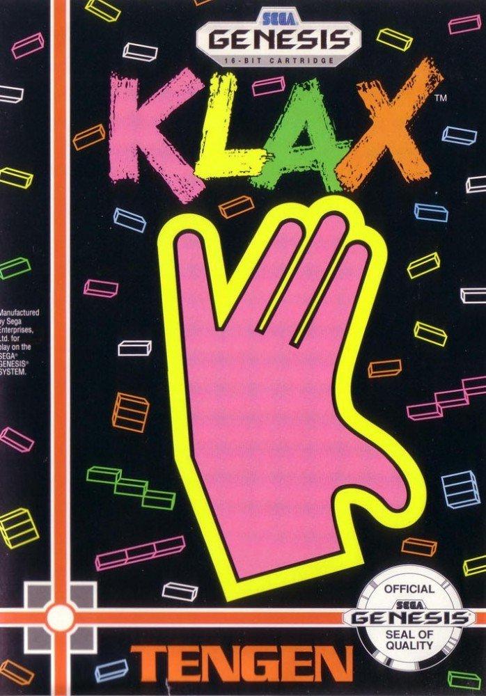 Klax [Cardboard Box] - Sega Genesis