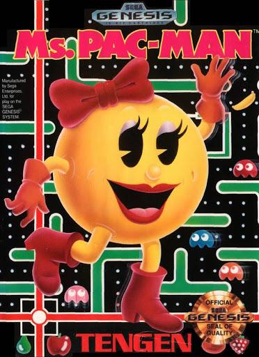 Ms. Pac-Man [Cardboard Box] - Sega Genesis
