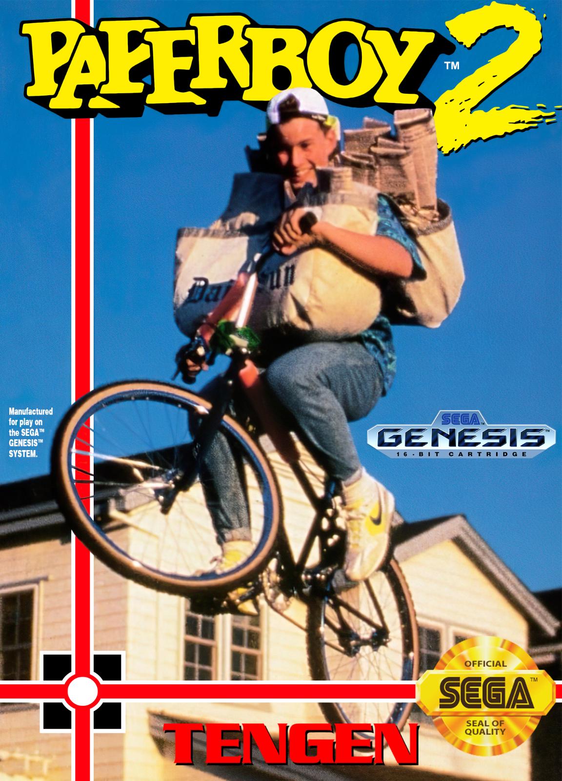 Paperboy 2 [Cardboard Box] - Sega Genesis