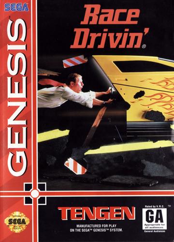 Race Drivin [Cardboard Box] - Sega Genesis