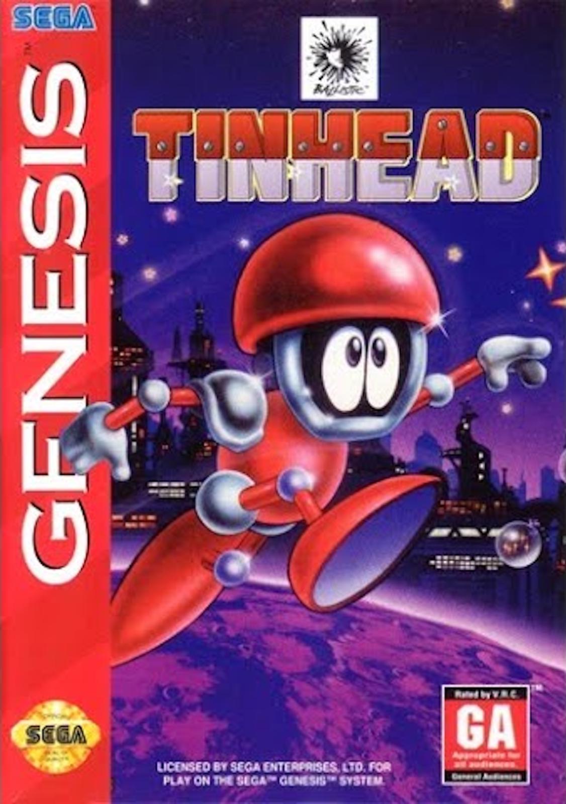 Tinhead [Cardboard Box] - Sega Genesis