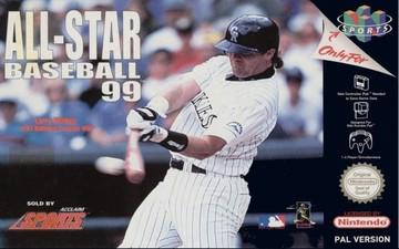 All-Star Baseball 99 - PAL Nintendo 64 [Import]