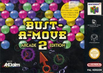 Bust-A-Move 2 - PAL Nintendo 64 [Import]