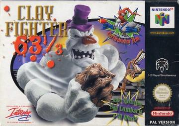 Clay Fighter 63 1/3 - PAL Nintendo 64 [Import]