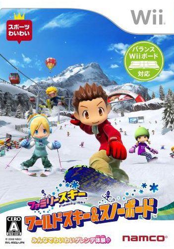 Family Ski: World Ski & Snowboard - JP Wii [Import]