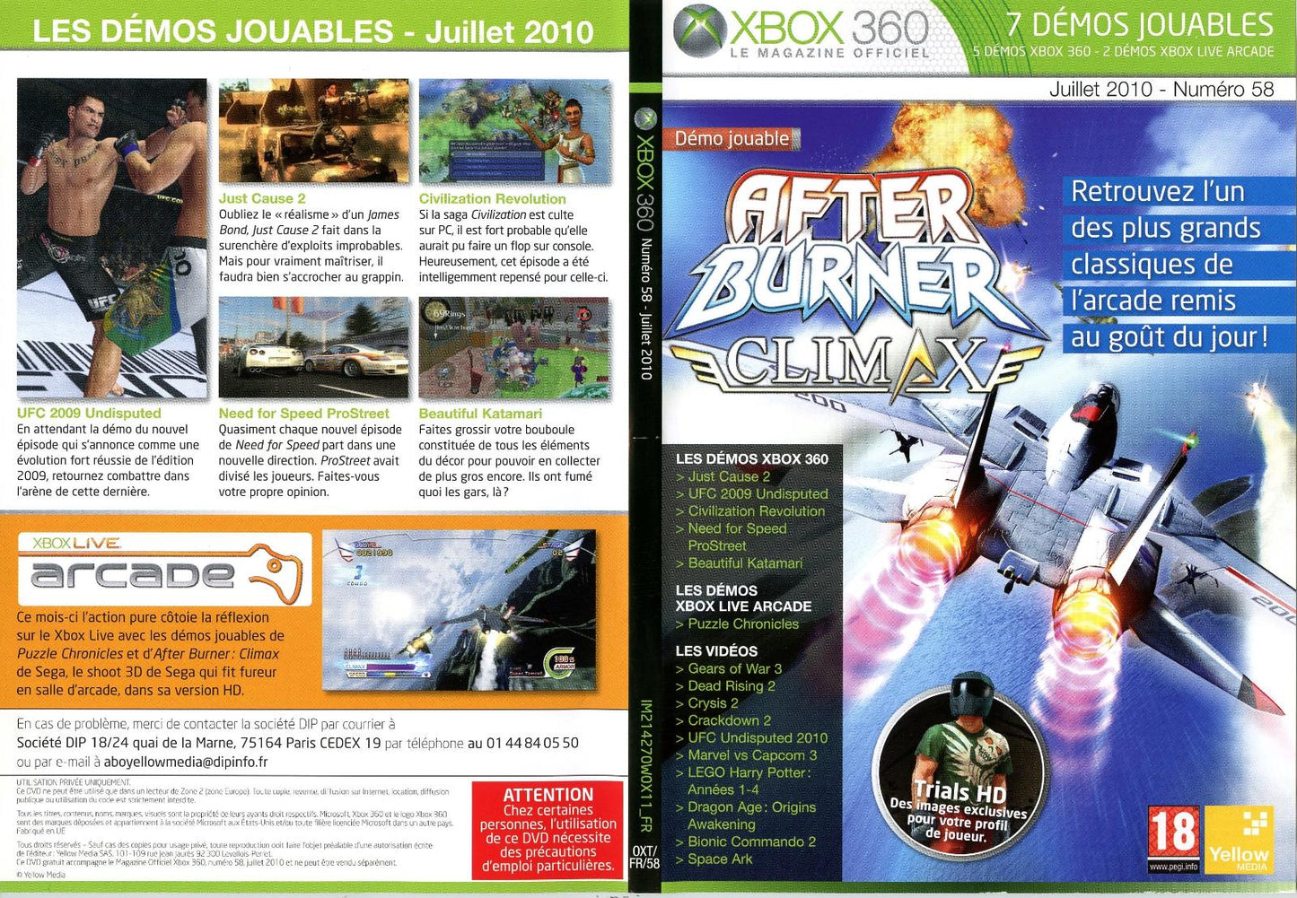 Official Xbox Magazine Demo Disc 58 - PAL Xbox 360