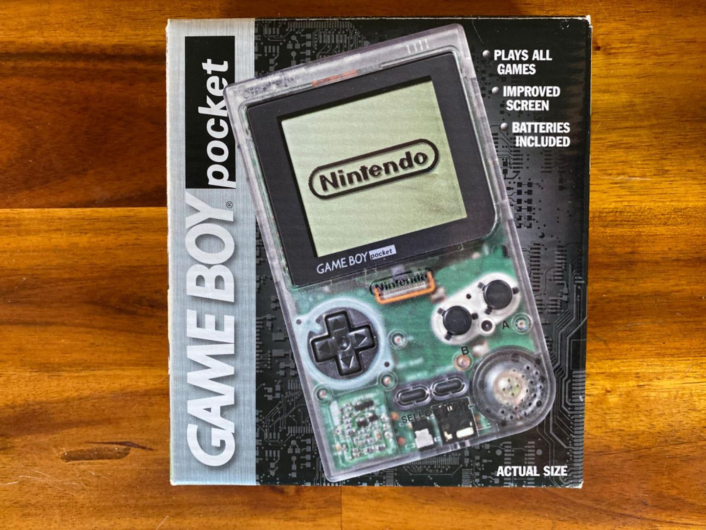 Clear Game Boy Pocket - Game Boy