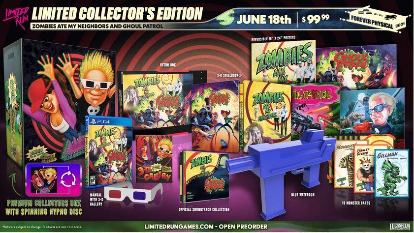 Zombies Ate My Neighbors & Ghoul Patrol [Collector's Edition] - PlayStation 4