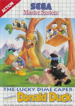 Lucky Dime Caper Starring Donald Duck - PAL Sega Master System [Import]