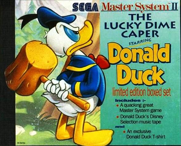 Lucky Dime Caper Starring Donald Duck [Limited Edition] - PAL Sega Master System [Import]