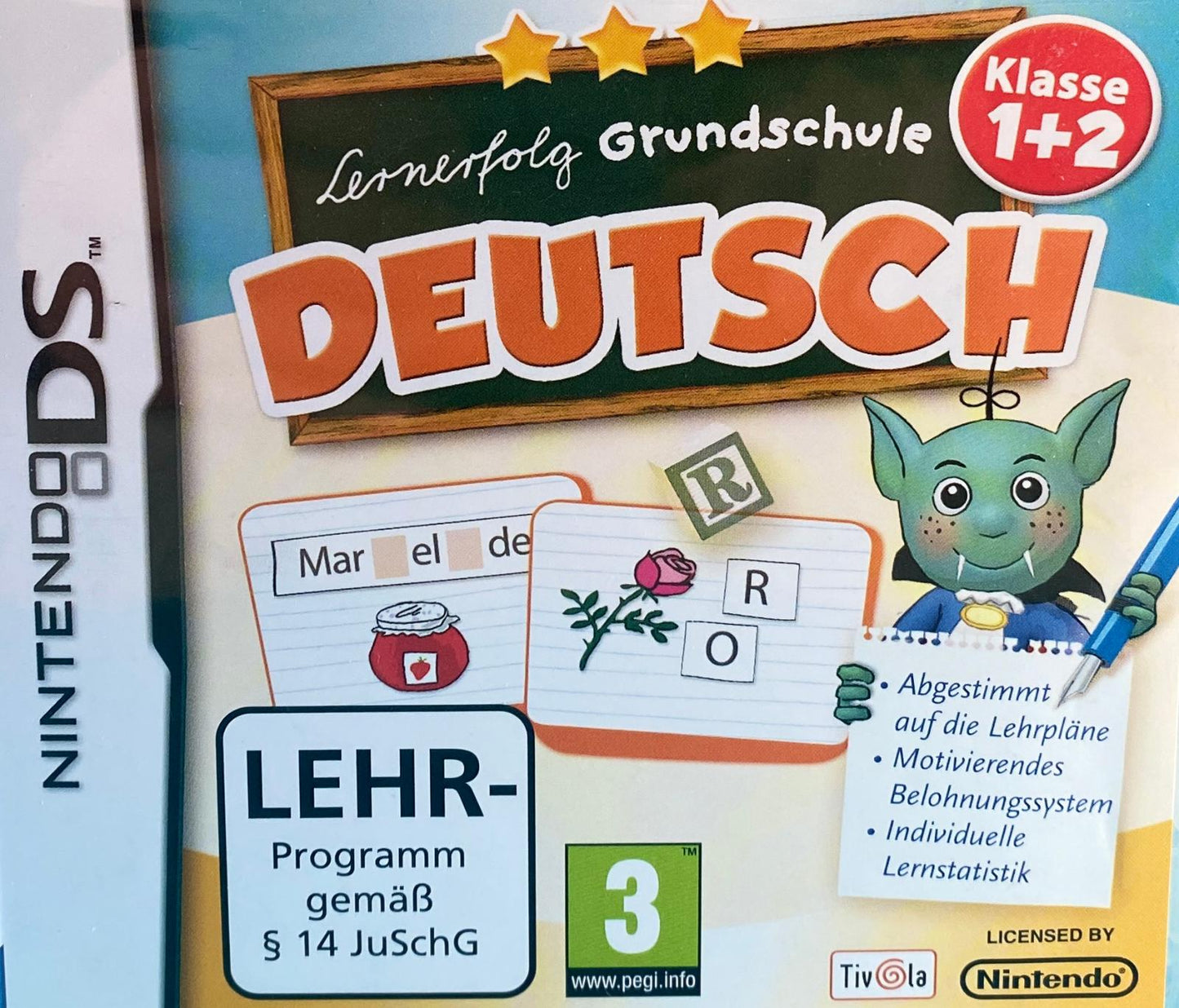 Lernerfolg Grundschule: Deutsch Klasse 1+2 - PAL Nintendo DS [Import]