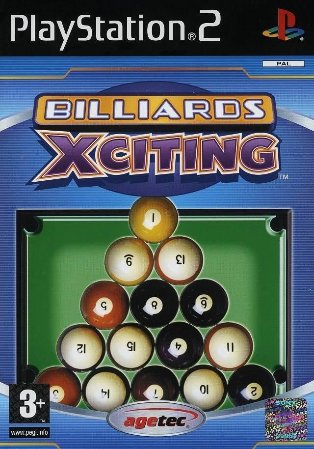 Billiards Xciting - PAL Playstation 2 [Import]