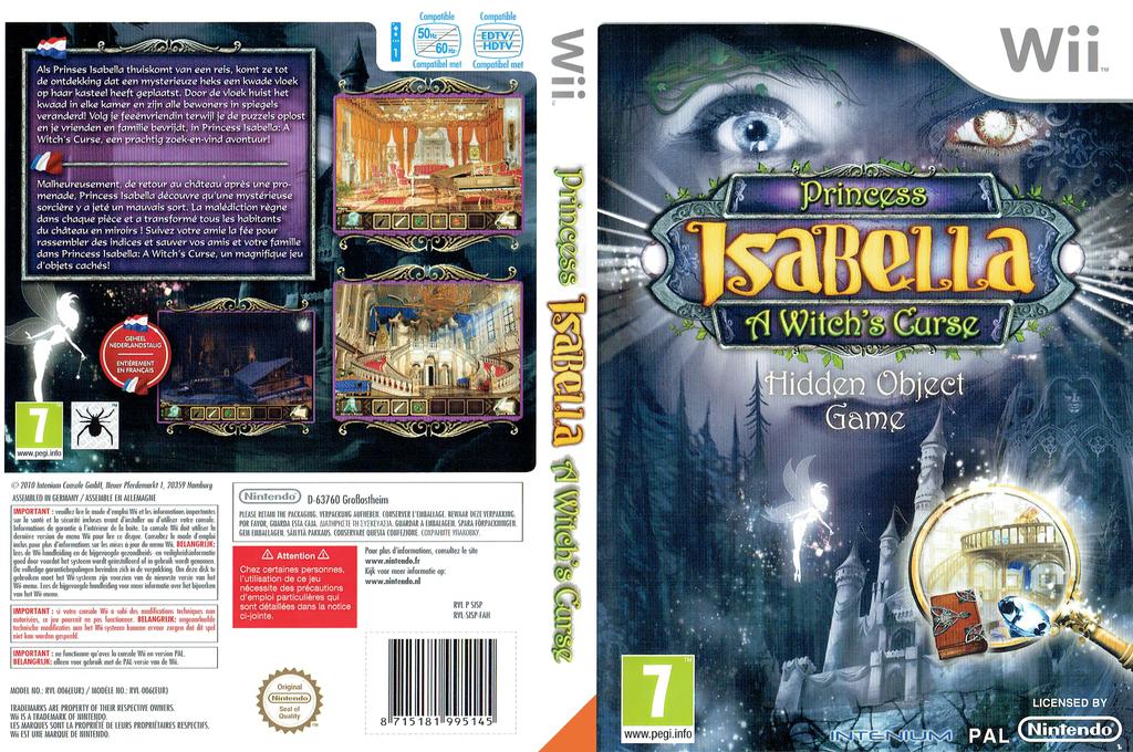 Princess Isabella A Witch's Curse - PAL Wii [Import]