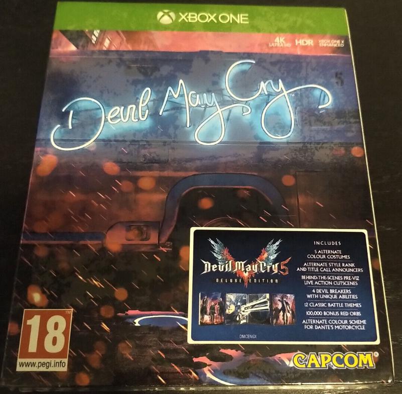Devil May Cry 5 [Deluxe Steelbook Edition] - PAL Xbox One [Import]