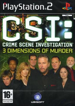 CSI 3 Dimensions of Murder - PAL Playstation 2 [Import]