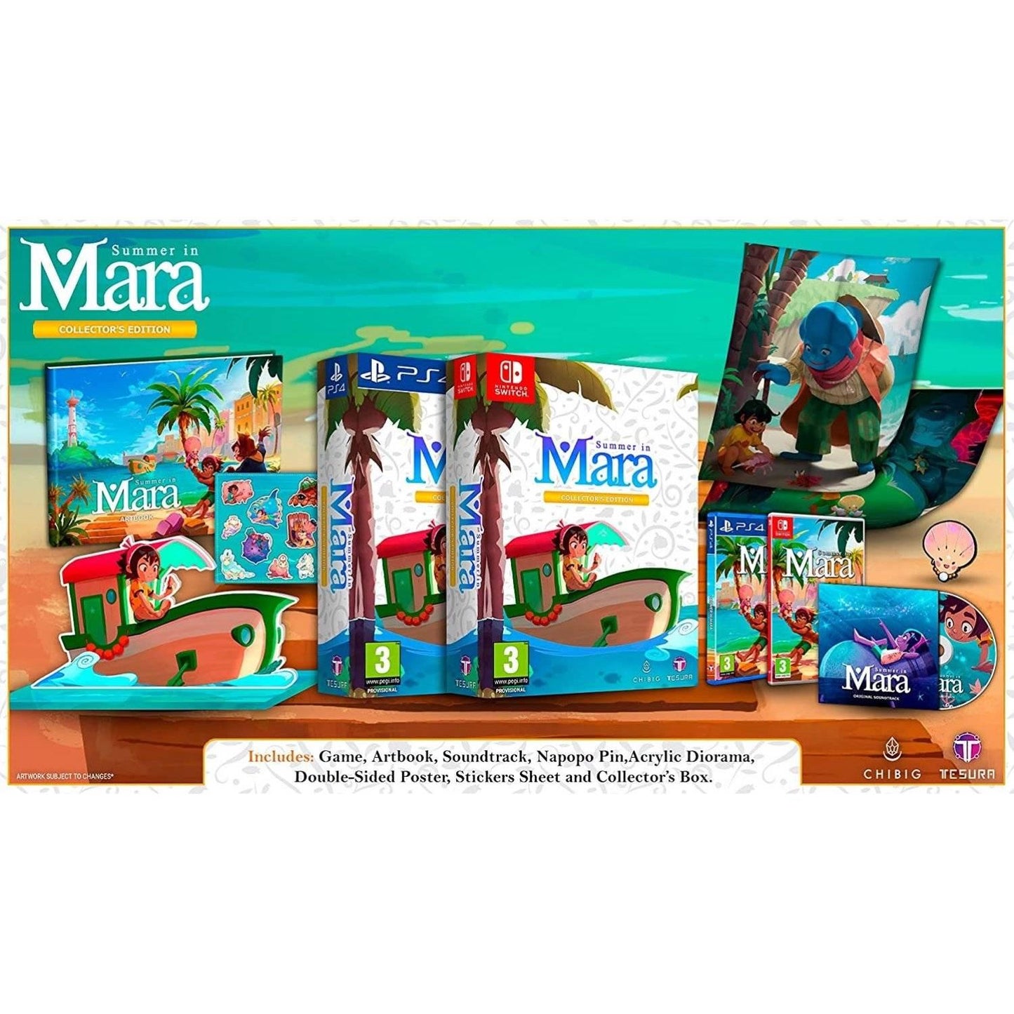 Summer in Mara [Collectors Edition] - PAL Playstation 4 [Import]
