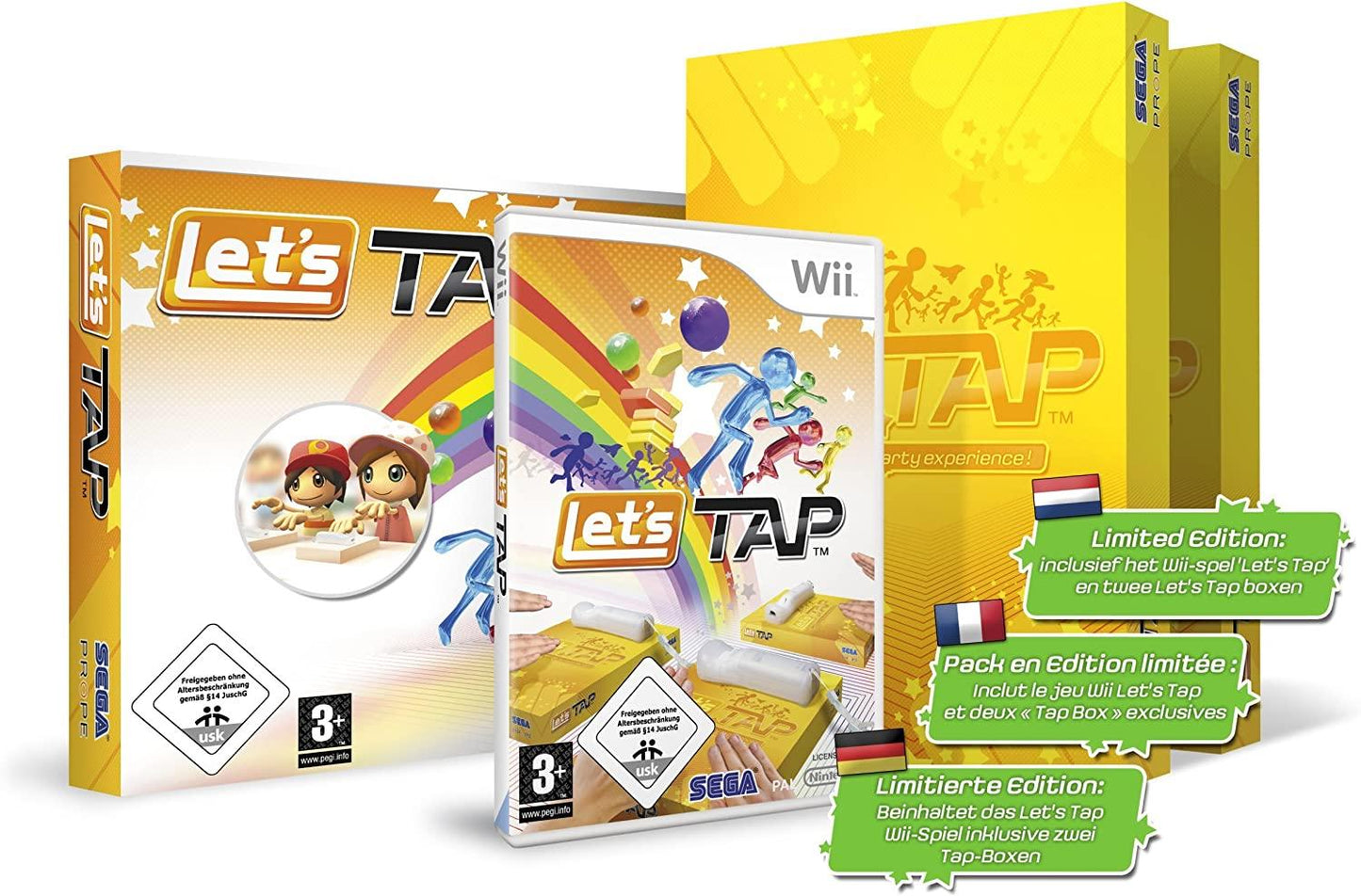 Let's Tap [Limited Edition] - PAL Wii [Import]