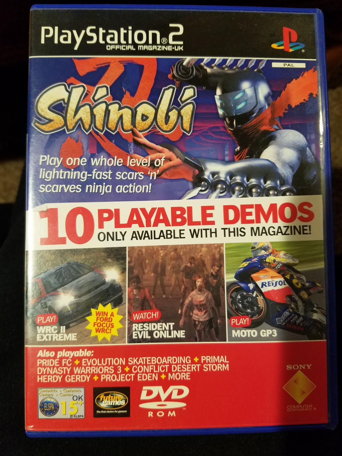 Playstation 2 Official Magazine UK Demo Disc 33 - PAL Playstation 2