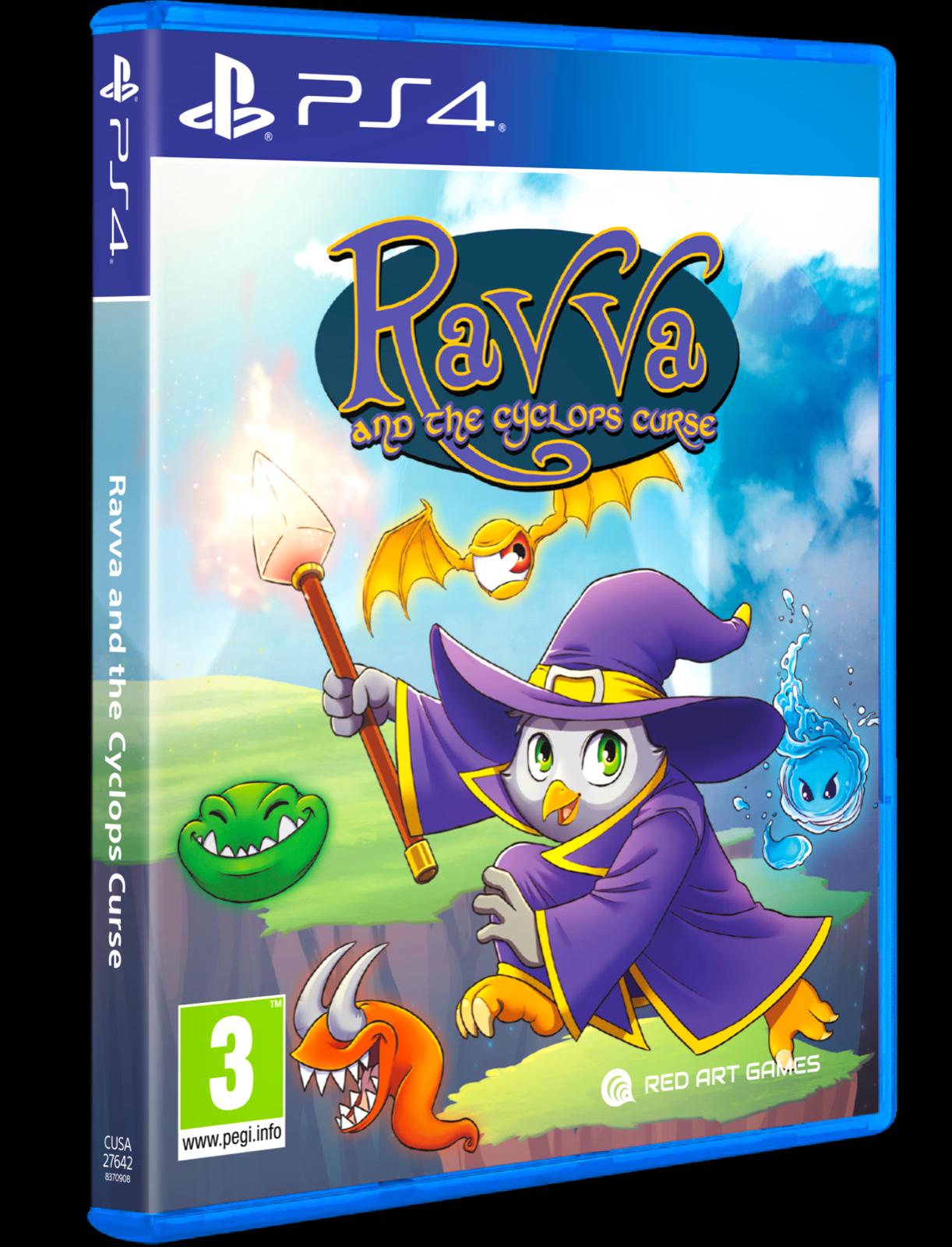 Ravva and the Cyclops Curse - PAL Playstation 4 [Import]
