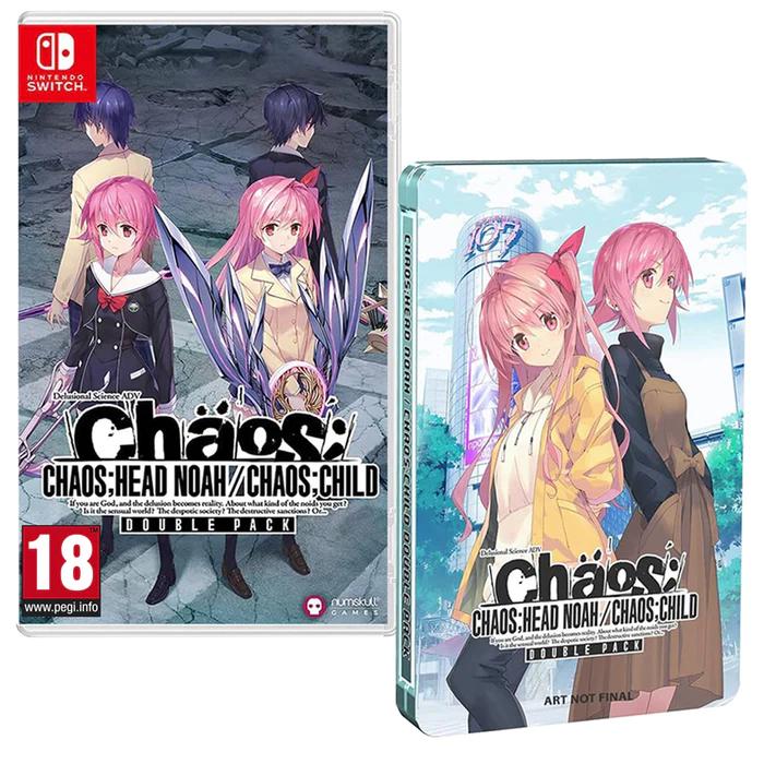 Chaos;Head Noah & Chaos;Child Double Pack [Steelbook Edition] - PAL Nintendo Switch [Import]