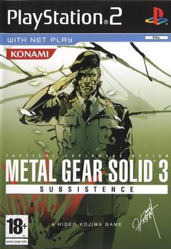 Metal Gear Solid 3 Subsistence - PAL Playstation 2 [Import]