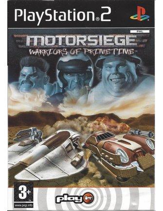 Motorsiege: Warriors of Prime Time - PAL Playstation 2 [Import]