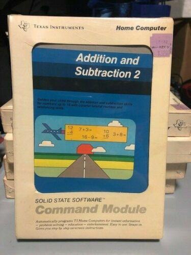 Addition and Subtraction 2 - TI-99