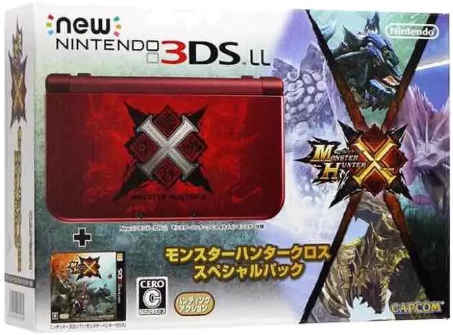 New Nintendo 3DS LL Monster Hunter Cross X - JP Console [Import]