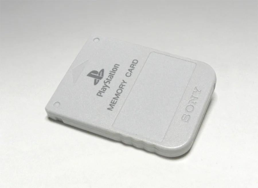 PS1 Memory Card [White] - PlayStation