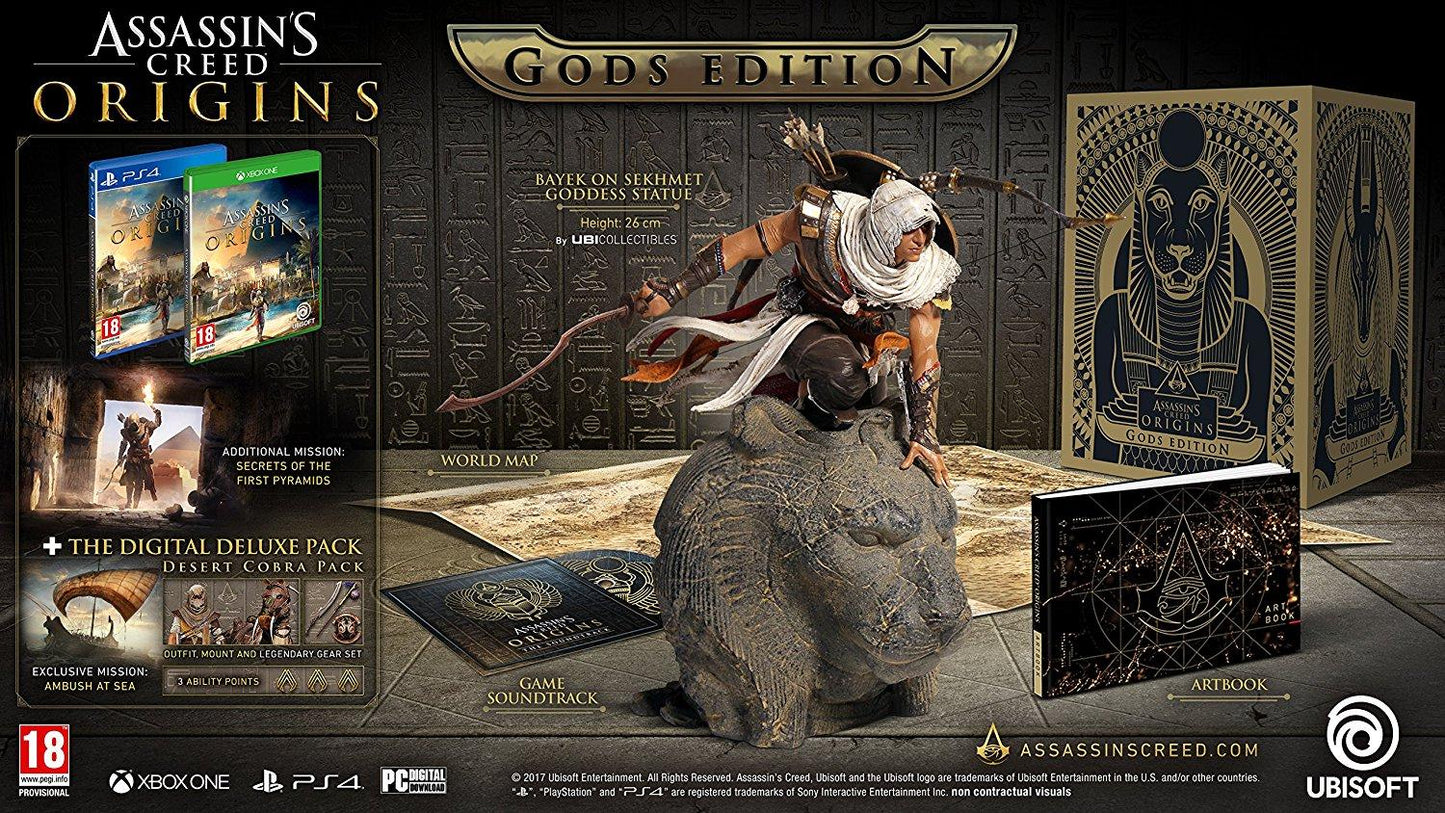 Assassin's Creed: Origins [Gods Collector's Edition] - PAL Playstation 4 [Import]