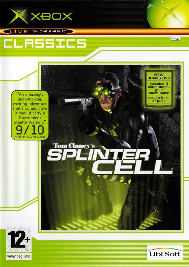Splinter Cell [Classics With Bonus DVD] - PAL Xbox [Import]