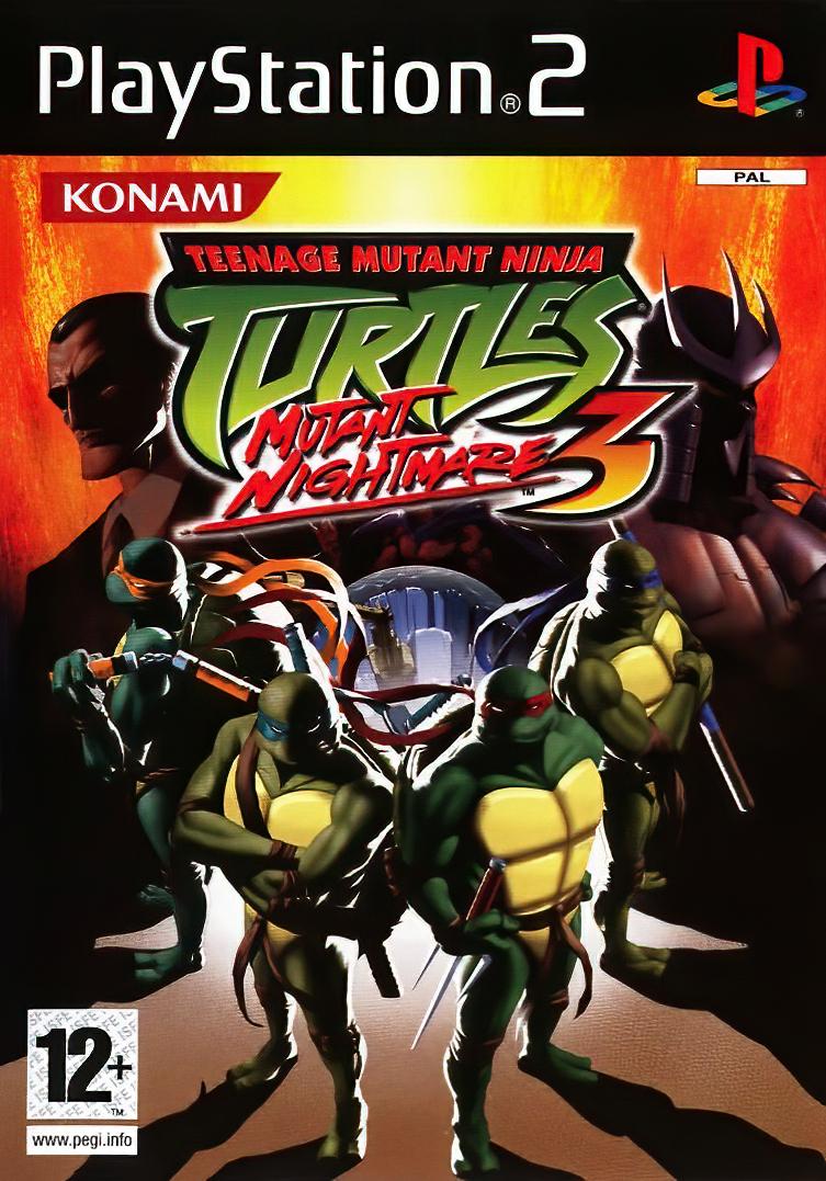 Teenage Mutant Ninja Turtles 3 Mutant Nightmare - PAL Playstation 2 [Import]