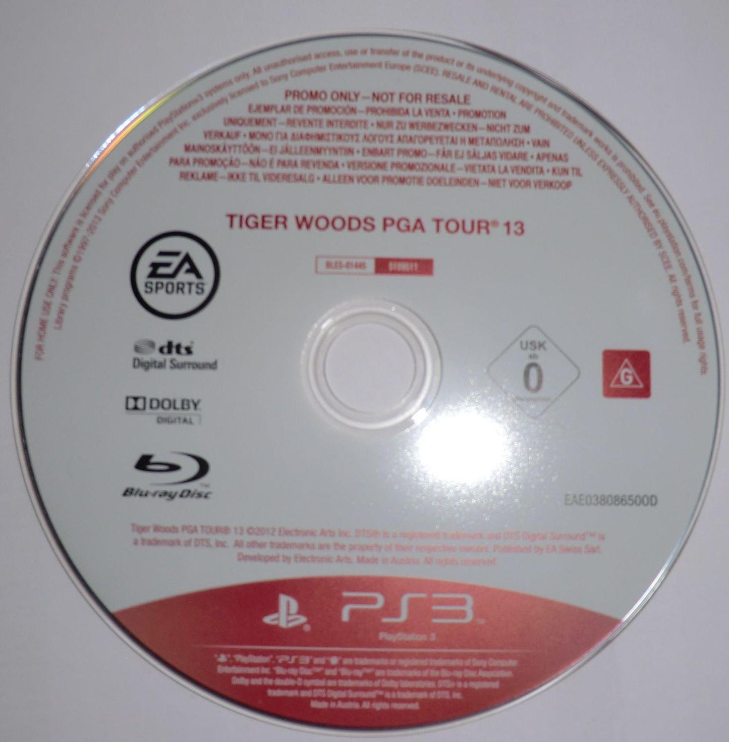 Tiger Woods PGA Tour 13 [Promo Only] - PlayStation 3