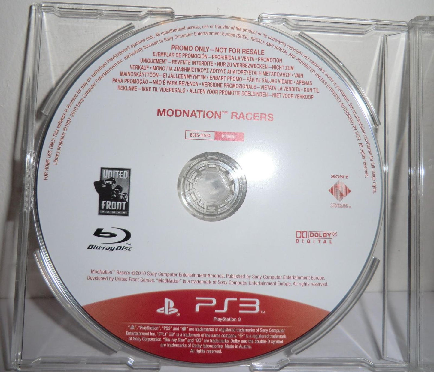 Modnation Racers [Promo Only] - PAL Playstation 3 [Import]