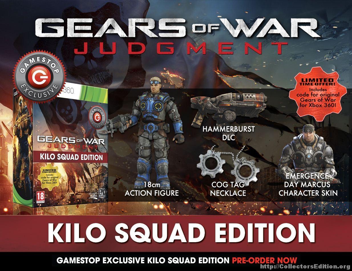 Gears Of War: Judgment [Kilo Squad Edition] - PAL Xbox 360 [Import]
