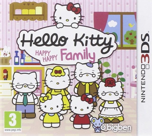 Hello Kitty Happy Happy Family - PAL Nintendo 3DS [Import]