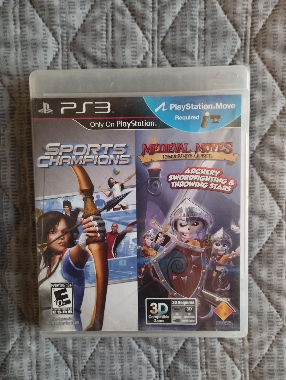 Sports Champions + Medieval Moves - PlayStation 3