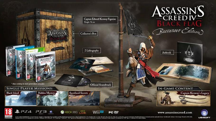 Assassin's Creed IV: Black Flag [Buccaneer Edition] - PAL Xbox 360 [Import]