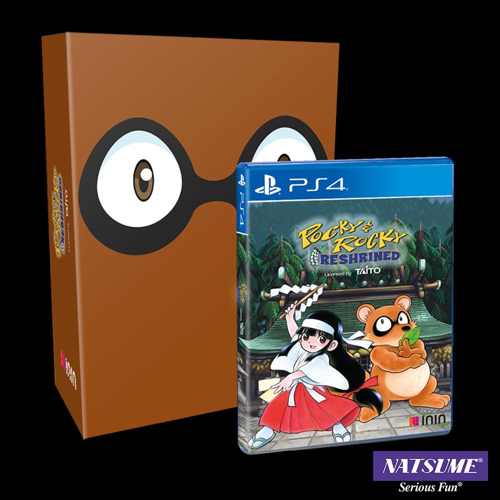 Pocky & Rocky Reshrined [Collector’s Edition] - PAL Playstation 4 [Import]