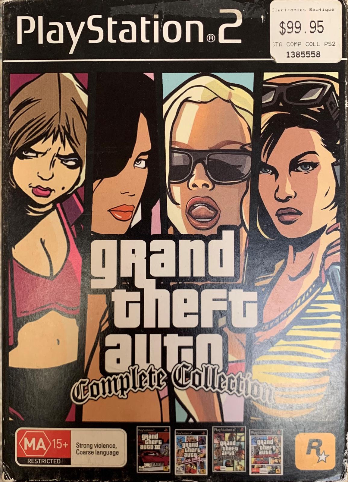 Grand Theft Auto Complete Collection - PAL Playstation 2 [Import]