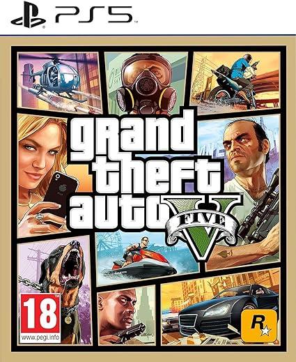 Grand Theft Auto V - PAL Playstation 5 [Import]