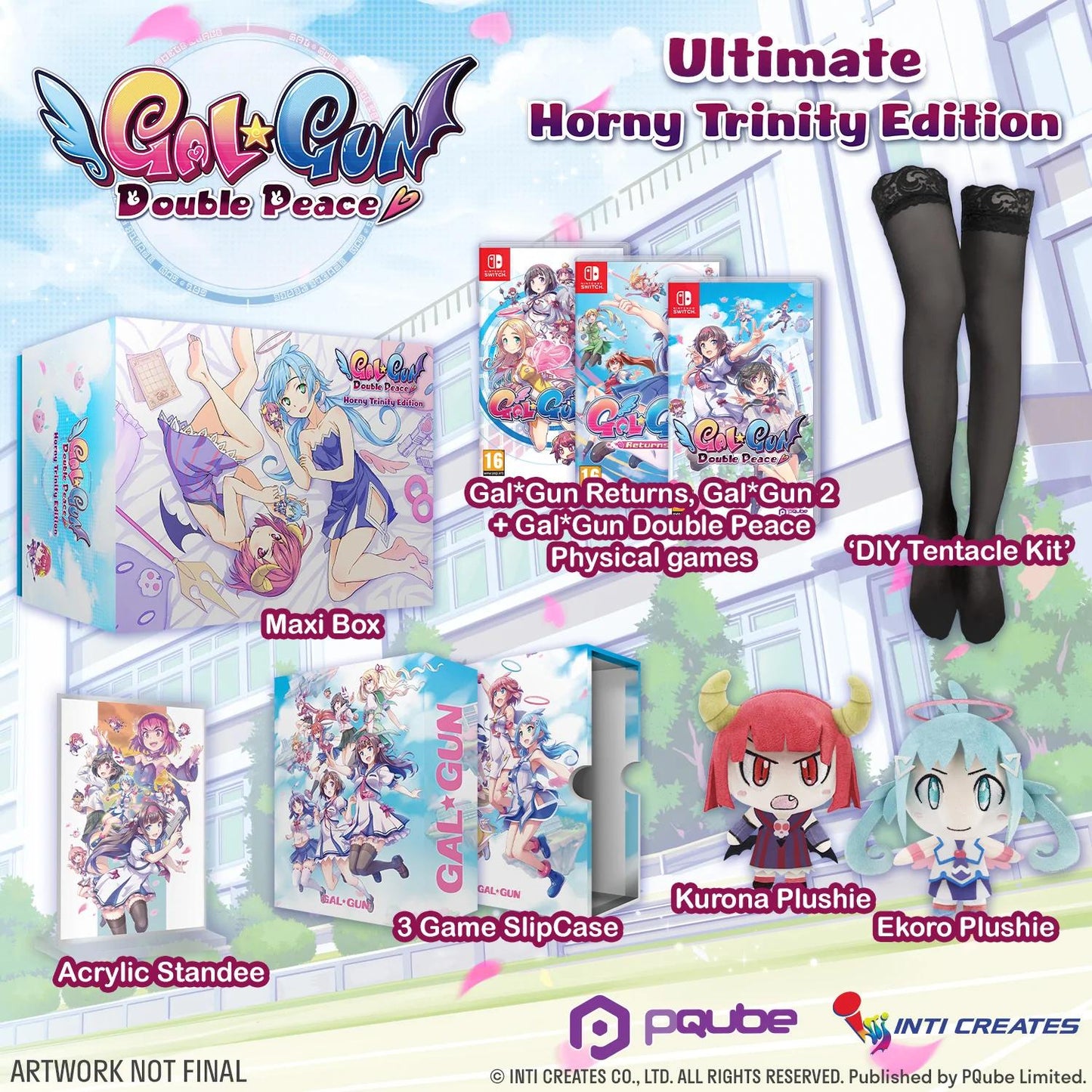 GalGun: Double Peace [Ultimate Horny Trinity Edition] - PAL Nintendo Switch [Import]
