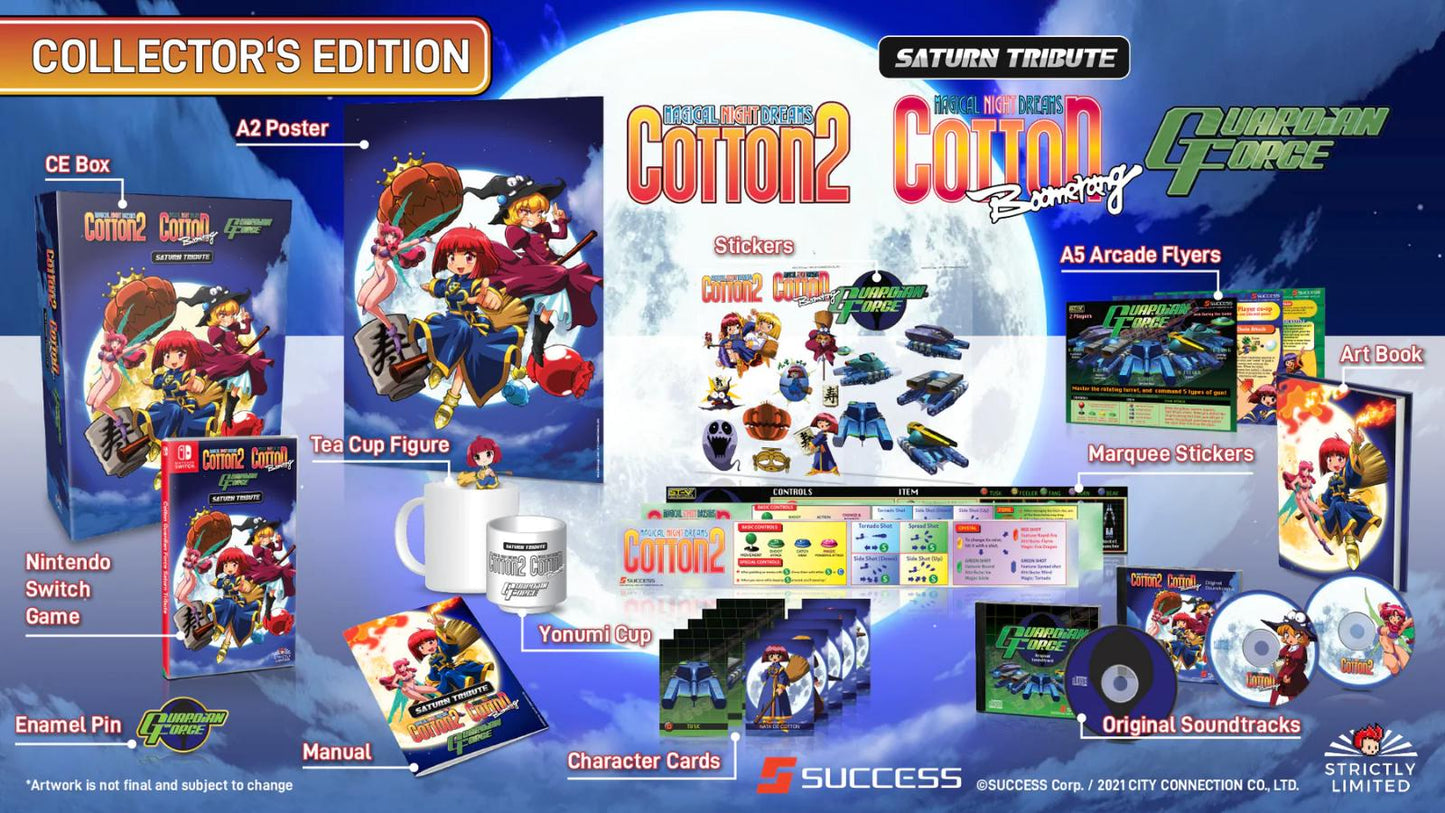 Cotton Guardian Force Saturn Tribute [Collector's Edition] - PAL Nintendo Switch [Import]