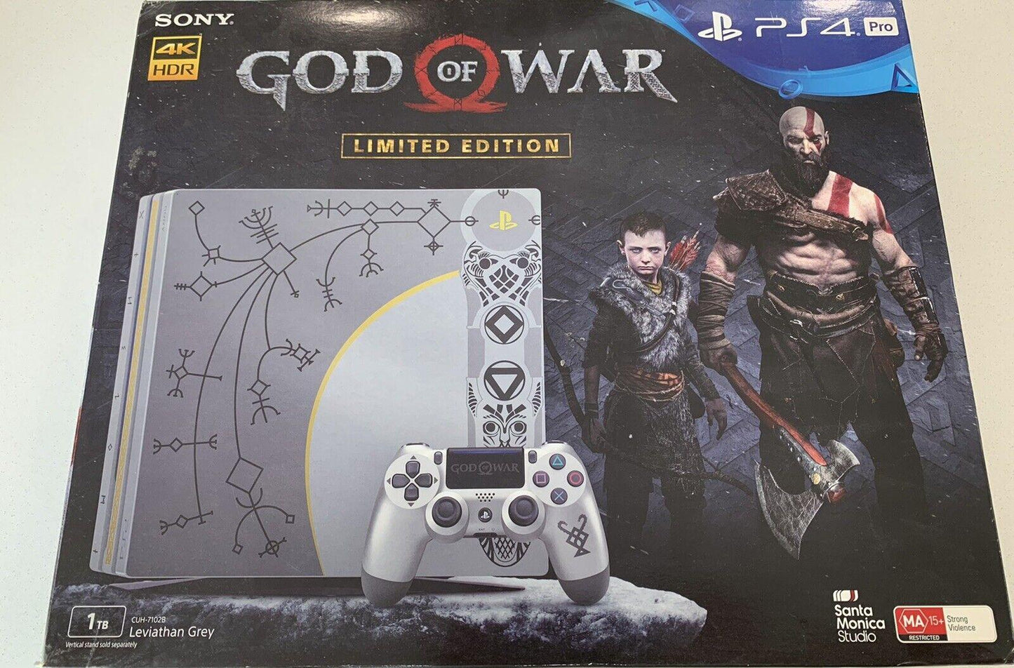 Playstation 4 1TB God Of War Console - PAL Console [Import]