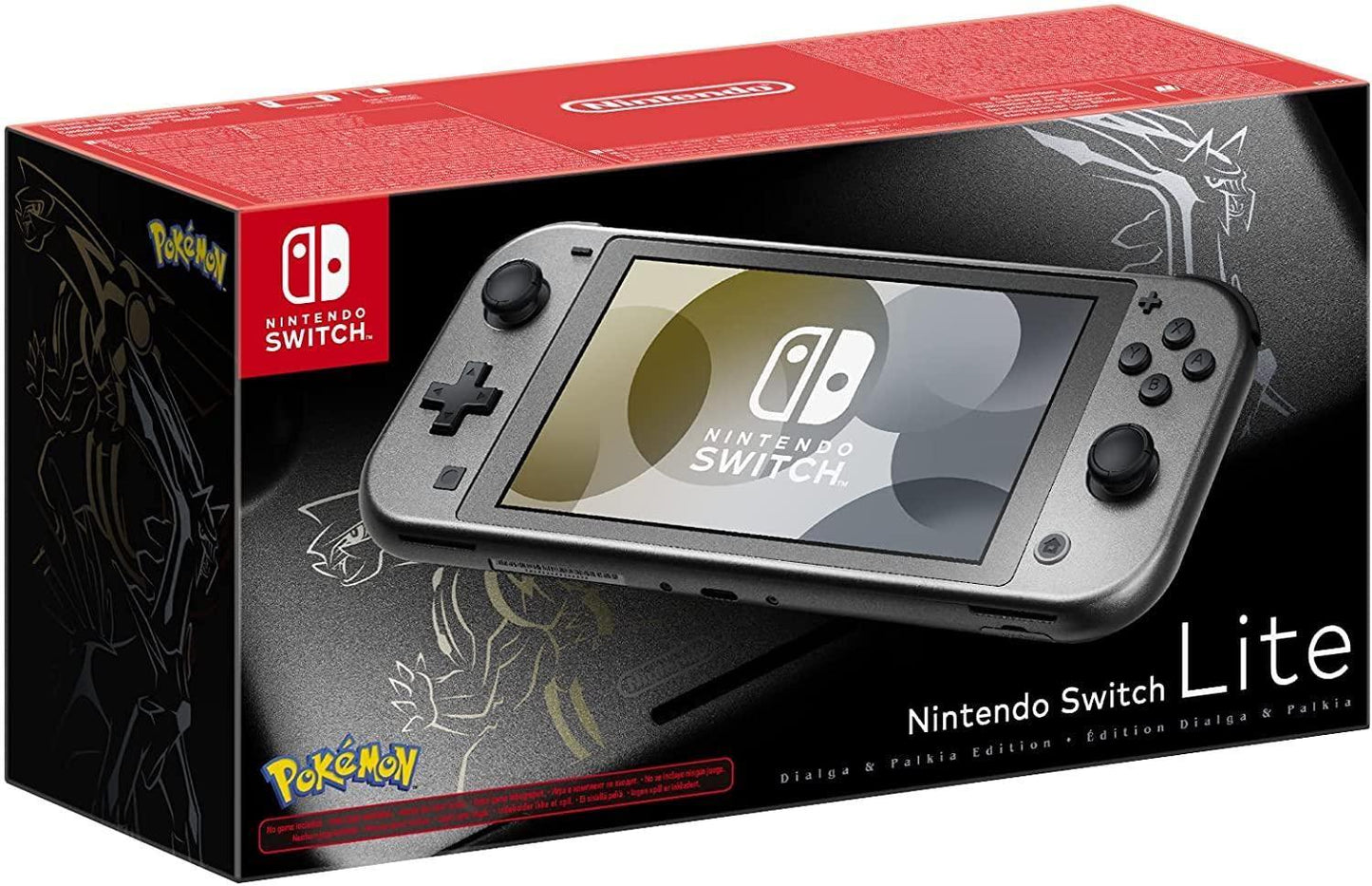 Nintendo Switch Lite Dialga & Palkia Edition - PAL Console [Import]