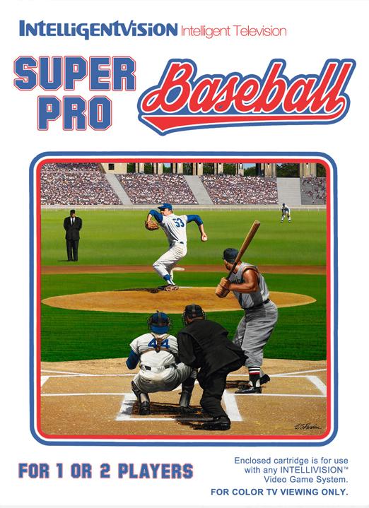 Super Pro Baseball - Intellivision