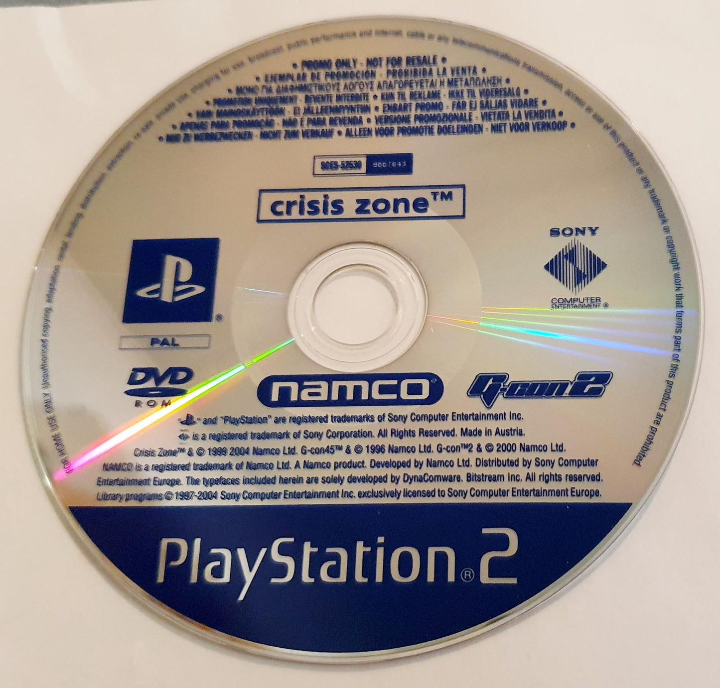 Crisis Zone [Promo Not For Resale] - PAL Playstation 2 [Import]