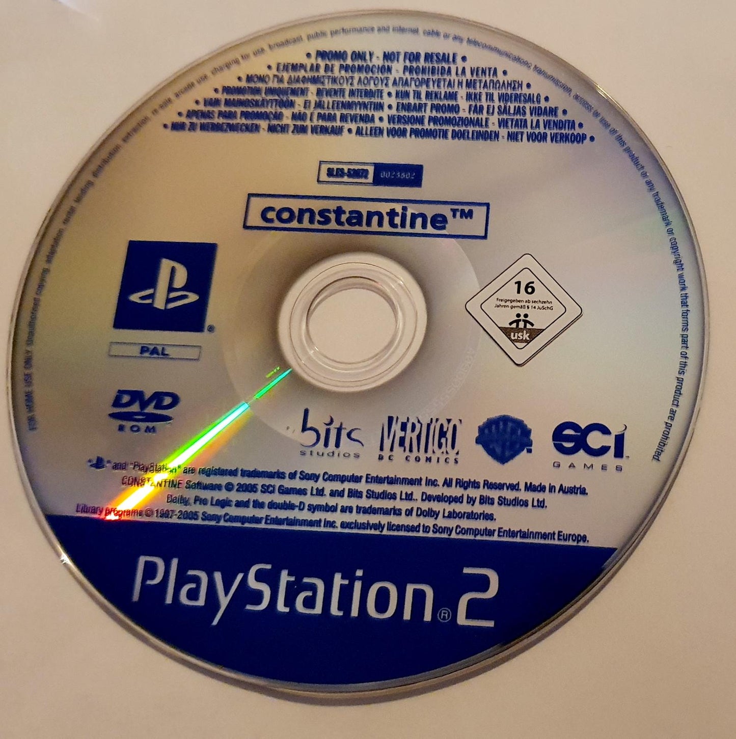 Constantine [Promo Not For Resale] - PAL Playstation 2 [Import]