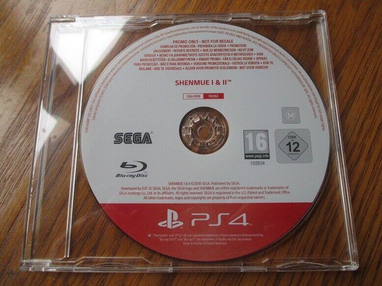 Shenmue I & II [White Label] - PAL Playstation 4 [Import]