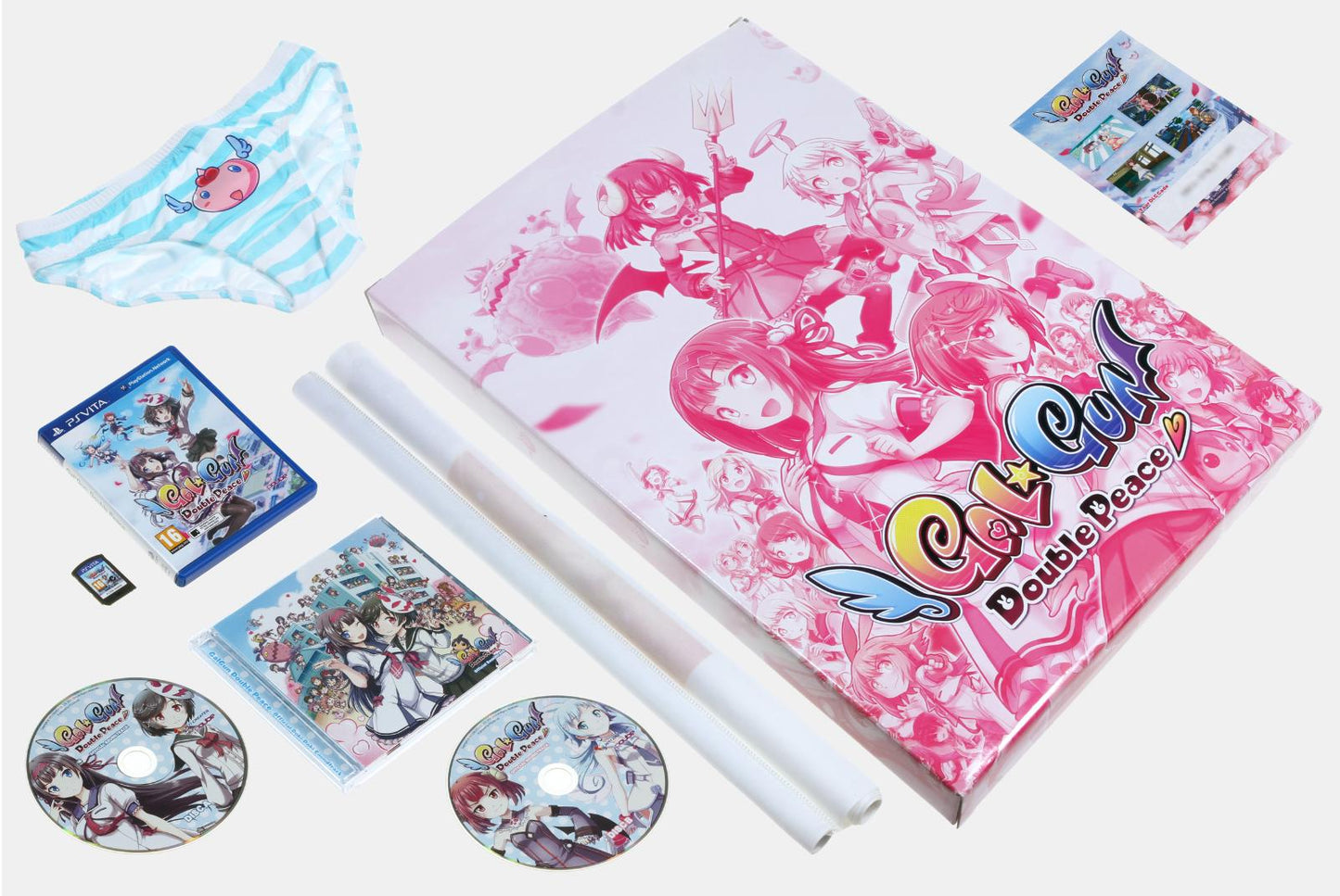 GalGun: Double Peace [Mr. Happiness Edition] - PAL Playstation 4 [Import]